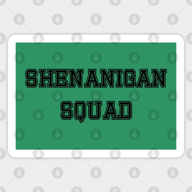 Shenanigan Squad St. Patrick’s Day Group Magnet by RoserinArt